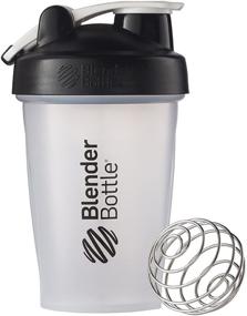 img 4 attached to 🍶 Clear/Black 20-Ounce BlenderBottle Classic Shaker Bottle with Loop Top