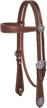 weaver leather cowboy browband headstall logo