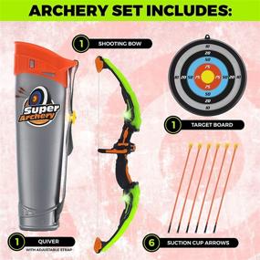 img 3 attached to Ultimate Precision and Fun: GoBroBrand Green Archery Suction Arrows