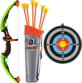 img 4 attached to Ultimate Precision and Fun: GoBroBrand Green Archery Suction Arrows