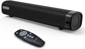 img 4 attached to 🔊 TOPVISION 50W Sound Bar: Compact 16-Inch Small Sound Bars for TV, Wireless Bluetooth 5.0, 3 Equalizer Modes