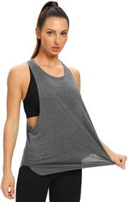 img 3 attached to 🎽 Ullnoy Women's Sleeveless Workout Tank Tops - 5 Pack for Gym, Running, Yoga, and Sports