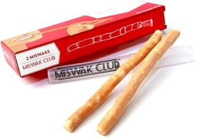 img 1 attached to 🦷 Organic Teeth Whitening Kit/Natural Miswak Toothbrush for Brighter Smile, Fresher Breath, Chemical-Free Solution