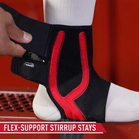 img 1 attached to 👟 Enhance Performance and Stability with McDavid Phantom Ankle Straps Flex Support