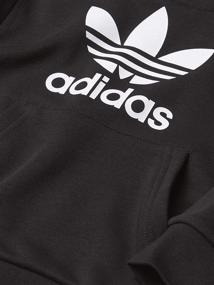 img 1 attached to Adidas Originals Youth Trefoil Hoodie - Boys' Active Clothing