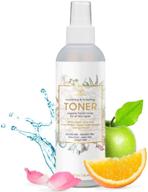 🌹 extra moisturizing & balancing face toner spray by era organics – natural facial mist with witch hazel, apple cider vinegar, rose water toner for combination, oily, and acne prone skin (8oz) logo