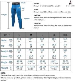 img 1 attached to 🩳 Enhanced Comfort and Functionality: Queerier Men's Compression Pants with Pockets for Active Performance