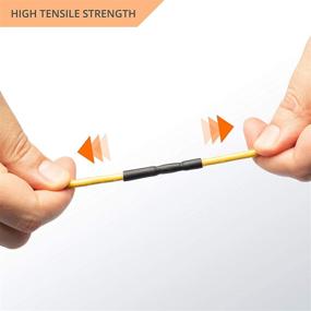 img 1 attached to 🔒 Wirefy Heat Shrink Tubing Adhesive: Unmatched bonding for secure wire protection