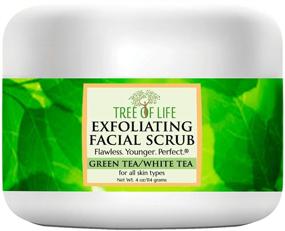 img 3 attached to 🌿 Revitalize Your Skin with Tree of Life Exfoliating Facial Scrub: Infused with Antioxidants and Green/White Tea Extracts, 4 Oz