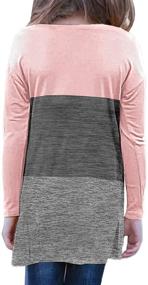 img 1 attached to ROSKIKI Spring Casual Christmas T Shirts Girls' Clothing in Tops, Tees & Blouses