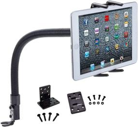 img 1 attached to 📱 DigiMo 2-in-1 Phone Car Holder & Tablet Truck Mount with Flexy Gooseneck Swivel Cradle - Compatible with iPhone 11 Pro XS MAX X XR 8 Plus, iPad Mini, Samsung Galaxy Note & S-Series (4.5-8 inch)