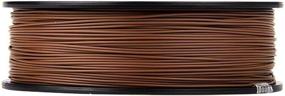 img 3 attached to 🔘 Monoprice 133883 PLA Plus Premium 3D Filament - Rich Brown - 1Kg Spool