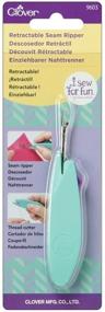 img 1 attached to 🍀 CLOVER Seam Ripper Sew/Fun Retractable SeamRipper, Multi-Color: The Ultimate Tool for Effortlessly Removing Seams with Style