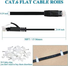 img 3 attached to 🔌 Enhance Your Internet Connection with Snagless Black Ethernet Router Connectors