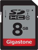 памятная карта gigastone duracell sd (gs-sdhc1008g-r) логотип