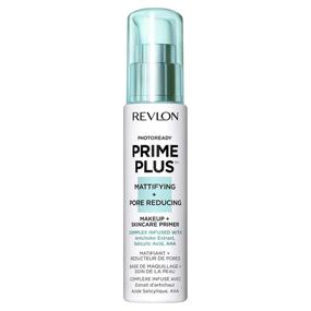 img 4 attached to Revlon Prime Plus Makeup & Skincare Primer: Matifying and Pore-Reducing Formula with Salicylic Acid and AHA – 1 oz