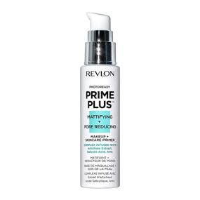 img 3 attached to Revlon Prime Plus Makeup & Skincare Primer: Matifying and Pore-Reducing Formula with Salicylic Acid and AHA – 1 oz