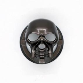 img 3 attached to 🚗 DUNGGLE Car Start Stop Button Cover Skull Ignition Protective Cover + Push Start Button Cover - Anti-Scratch Car Engine Decoration Ring - Car Interior Accessory