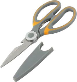 img 4 attached to 🔪 GTSE Heavy Duty Kitchen Scissors: Sharp Stainless Steel Blades, Comfort Grip, Dishwasher Safe - Ideal for Cooking Food, Poultry, Vegetables