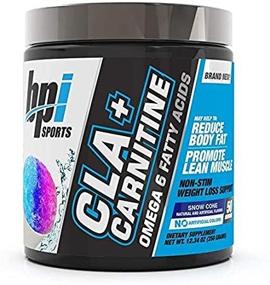 img 4 attached to BPI Sports CLA + Carnitine Snow Cone - Conjugated Linoleic Acid - Advanced Weight Loss Formula - Enhanced Metabolism, Performance, Lean Muscle - Caffeine Free - For Men and Women - 50 Servings - 12.34 oz.