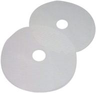 🔽 nesco ms-2-6 clean-a-screen for fd-1010/fd-1018p/fd-1020 dehydrators - large, set of 2, white логотип