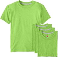 👕 hanes big boys' short sleeve x-temp performance tee pack of 3: high-quality activewear for young boys logo