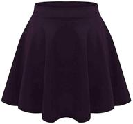 👗 stylish girlzwalk flared pleated skirts and skorts for girls: casual stretch clothing logo