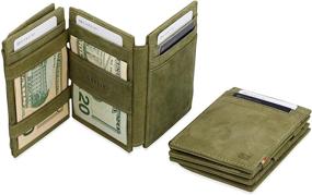 img 2 attached to Garzini Wallet Leather Magistrale Chocolate Men's Accessories in Wallets, Card Cases & Money Organizers