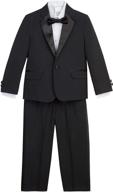 nautica little 4 piece tuxedo jacket logo