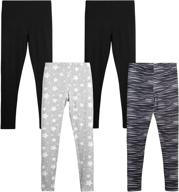 butter soft touch printed leggings for girls - girls' clothing and activewear logo