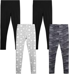 img 4 attached to Butter Soft Touch Printed Leggings for Girls - Girls' Clothing and Activewear