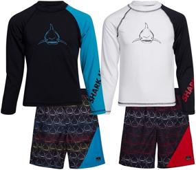 img 4 attached to 👕 Big Chill Boys Rash Guard: Stylish & Protective Clothing for Boys