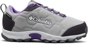 img 1 attached to 👟 Кроссовки для походов Columbia Youth Firecamp Sledder 3 с водонепроницаемой обувью - унисекс для детей