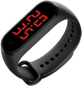 img 4 attached to Decdeal Thermometer Wristband Temperature Smartwatches