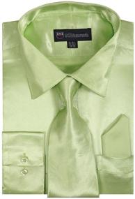 img 4 attached to 👔 Milano Moda Dress Handkerchief HLSG08: Stylish Men's Clothing Accessory for Shirts