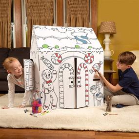 img 1 attached to 🏠 SEO-Optimized Easy Playhouse EP1104 Gingerbread House