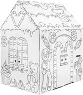 🏠 seo-optimized easy playhouse ep1104 gingerbread house logo