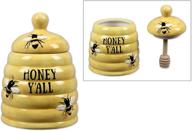 youngs honey pot wooden dipper logo