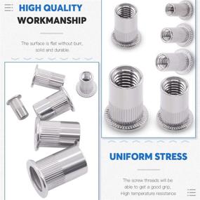 img 1 attached to Glarks Stainless Threaded Rivetnut Assortment