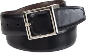 img 3 attached to 👔 Feather Reversible Black Dockers Boys' Accessories Belts - Enhance SEO