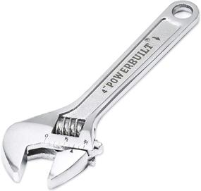 img 4 attached to 🔧 Powerbuilt 944039 4-Inch Adjustable Wrench