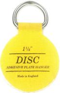 🔘 flatirons disc plate hangers - 1.25 inch adhesive, pack of 6 logo