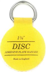 img 3 attached to 🔘 Flatirons Disc Plate Hangers - 1.25 Inch Adhesive, Pack of 6