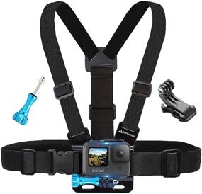 img 4 attached to 🎒 MiPremium Chest Mount Harness: The Ultimate Accessory for Your Outdoor Adventures!