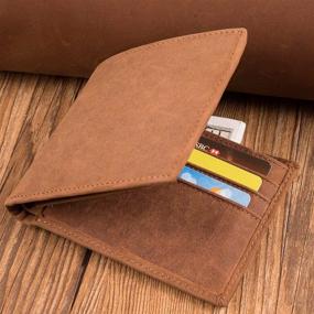 img 1 attached to Premium Mom Son Wallet - Perfect Men's Accessory for Wallets, Card Cases & Money Organizers
