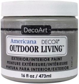 img 1 attached to Оживите свое открытое пространство с DecoArt Americana Outdoor Living 16 унций Patio Paint