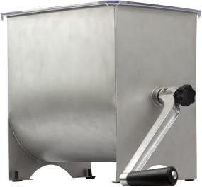 img 3 attached to Chard MM-102 Meat Mixer: Stainless Steel Hopper, 20lbs Capacity, Silver - A Must-Have for Efficient Meat Blending!