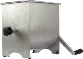 img 2 attached to Chard MM-102 Meat Mixer: Stainless Steel Hopper, 20lbs Capacity, Silver - A Must-Have for Efficient Meat Blending!