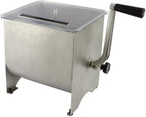 img 4 attached to Chard MM-102 Meat Mixer: Stainless Steel Hopper, 20lbs Capacity, Silver - A Must-Have for Efficient Meat Blending!