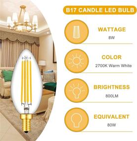img 2 attached to 🕯️ CRLight Candelabra Equivalent Lengthened Chandelier for Industrial Electrical Lighting Components
